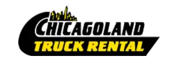 Chicagoland logo with city skyline and yellow text